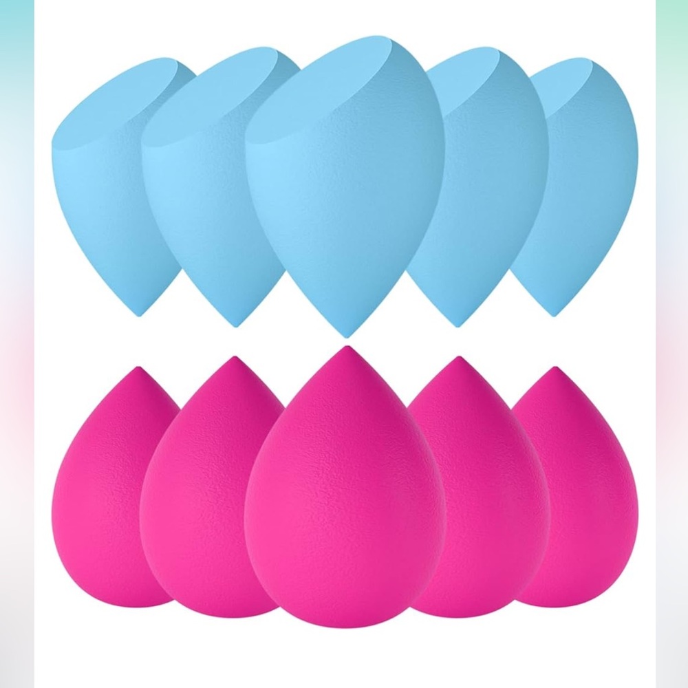☀️ 3/$15 Korintin Makeup Sponge Set 10PCS Foundation Blending Beauty Blender